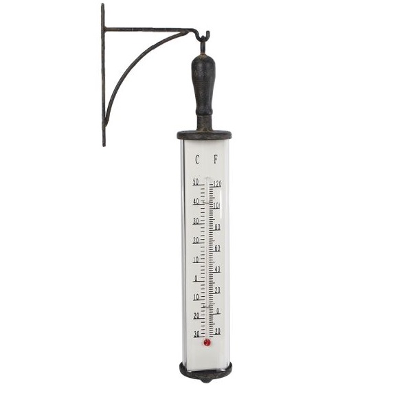 Buitenthermometer Bjorn met ophanghaak 45cm