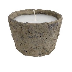 Gifts Amsterdam Kaars In Pot Bruce 9 X 7 Cm Steen Taupe